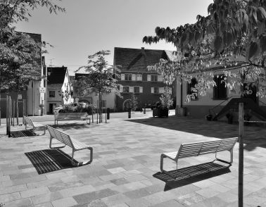 Place de la Mairie à Pfaffenheim